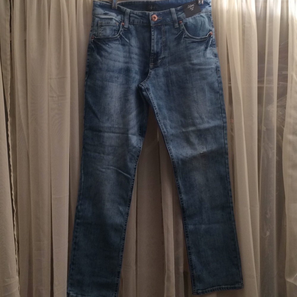 City streets young men slim jeans